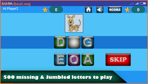 Kids Spelling Game - Spellink 500 screenshot