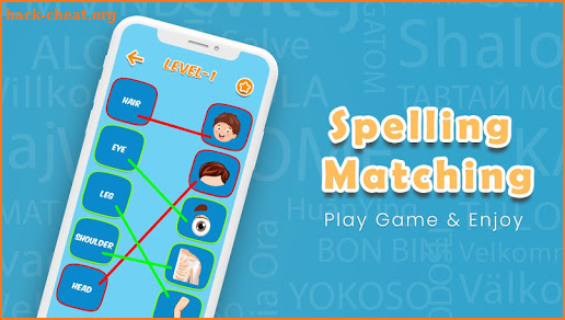 Kids Spelling Match Games - Kids Spelling Learning screenshot