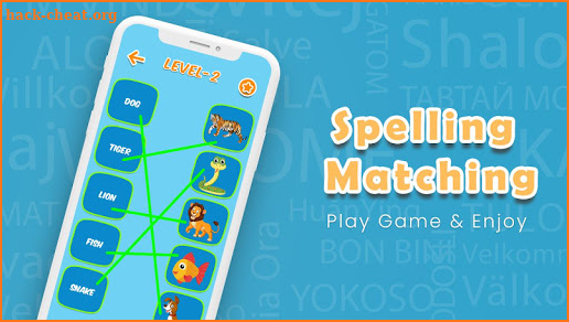 Kids Spelling Match Games - Kids Spelling Learning screenshot