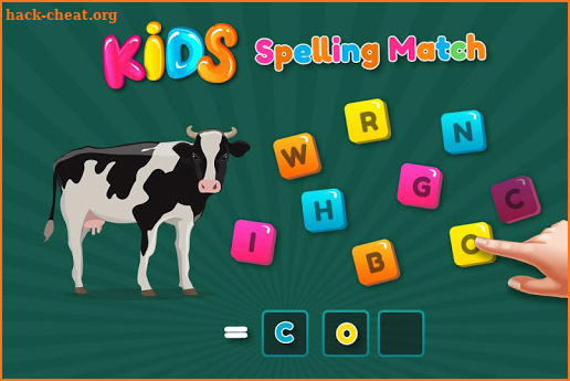 Kids Spelling Match - Spelling Game For Kids screenshot