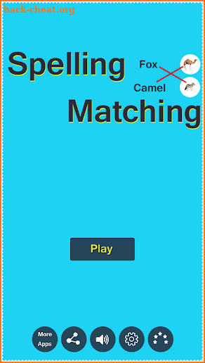 Kids Spelling Matching Game screenshot