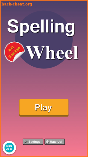 Kids Spelling Wheel screenshot