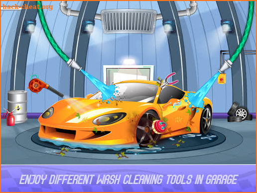 Kids Sports Car Wash Cleaning Garage screenshot