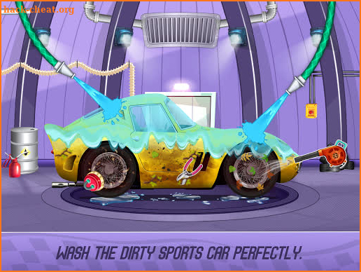 Kids Sports Car Wash Cleaning Garage screenshot