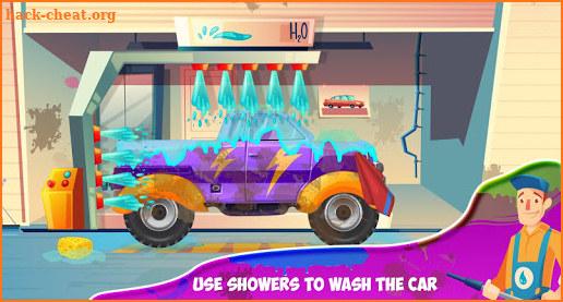 Kids Sports Car Wash Salon Auto Workshop Station screenshot
