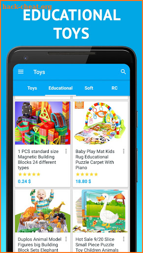 Kids store - goods, clothes and toys screenshot