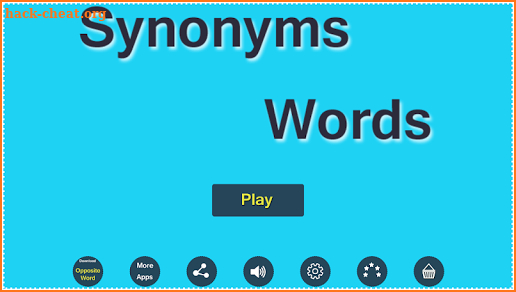 Kids Synonyms Word Learning screenshot