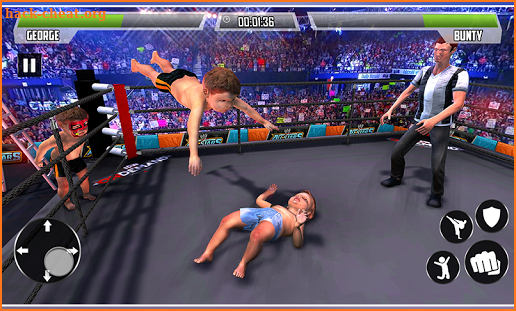 Kids Tag Team Wrestling: Real Rumble Fighting 3D screenshot