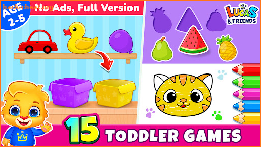Kids Toddler & Preschool Games screenshot