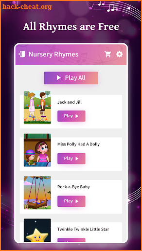 Kids Top Nursery Rhymes and Songs - Free Offline screenshot