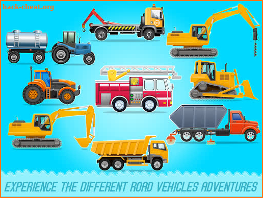 Kids Truck Adventure: Road Rescue Car Wash Repair screenshot