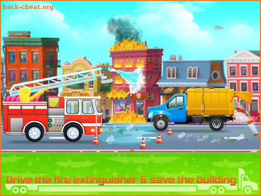 Kids Truck Games: Car Wash & Road Adventure screenshot
