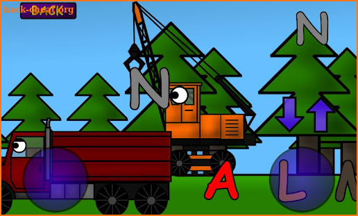 Kids Trucks: Alphabet Games screenshot
