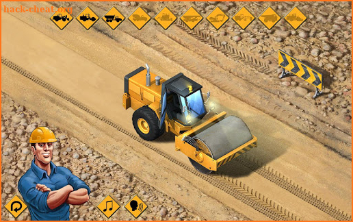 Kids Vehicles: Construction Lite toddler puzzle screenshot