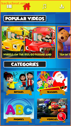 Kids Videos & Nursery Rhymes - Kids First screenshot