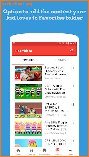 Kids Videos and Songs screenshot