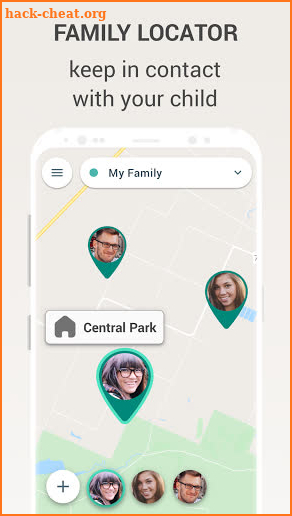 KidsControl - GPS locator for parental control screenshot