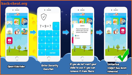 KidsTube - Safe Kids App Cartoons And Games screenshot
