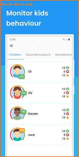 Kidz Behaviour Tracker screenshot