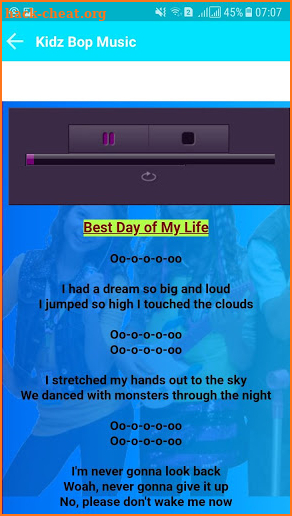 Kidz Bop Songs With Lyrics screenshot
