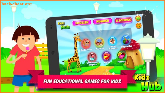 Kidz Hub: All-in-One Learning Game for Kids screenshot