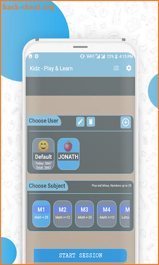 Kidz - Play and Learn Maths, Spelling, Clock screenshot