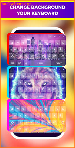 Kika Emoji Keyboard 3D screenshot