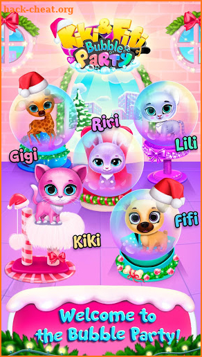 Kiki & Fifi Bubble Party - Fun with Virtual Pets screenshot