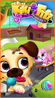 Kiki & Fifi Pet Friends - Furry Kitty & Puppy Care screenshot