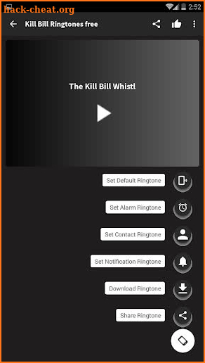 Kill Bill Ringtones free screenshot