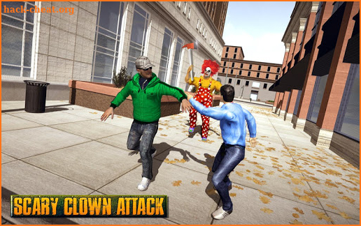 Killer Clown Attack Gangster City Pranks Sim screenshot