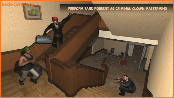 Killer Clown Bank Cash Robbery Real Gangster screenshot