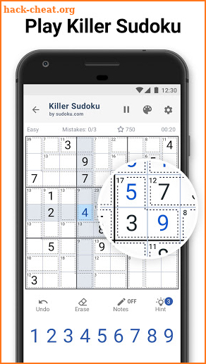 Killer Sudoku by Sudoku.com - Free Number Puzzle screenshot