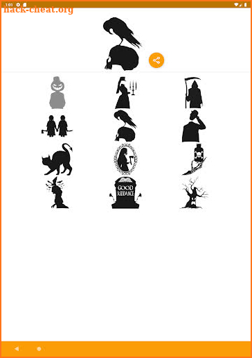 Killhouettes Halloween Stickers screenshot