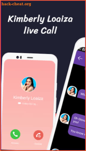 Kim Loaiza call : Kimberly Loaiza VideoCall & Chat screenshot