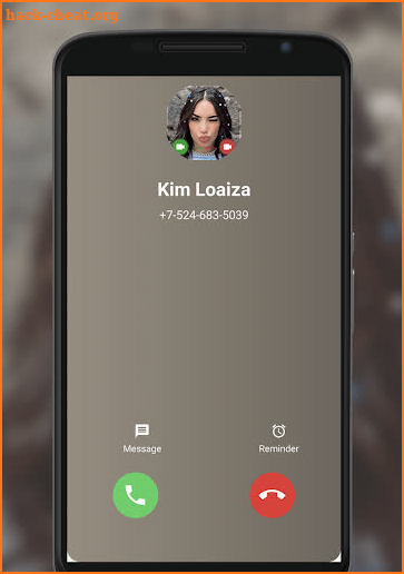 Kim Loaiza Fake Call - Call Chat Kimberly Loaiza screenshot