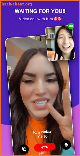 Kim Loaiza 📞 Video Call + Chat Kimberly Loaiza screenshot