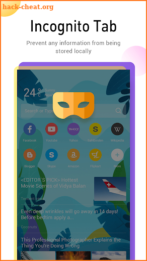 Kimi Browser - Safe & Private & Fast Download screenshot