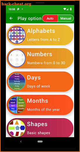 Kinder Active Preschooler/Kindergarten App screenshot