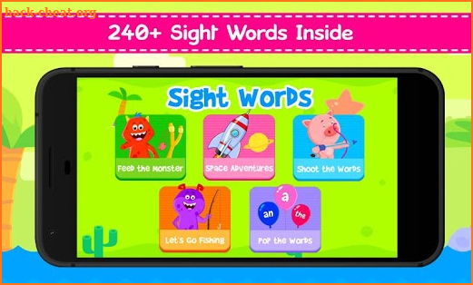 Kindergarten Sight Word Games - Learn Sight Words screenshot