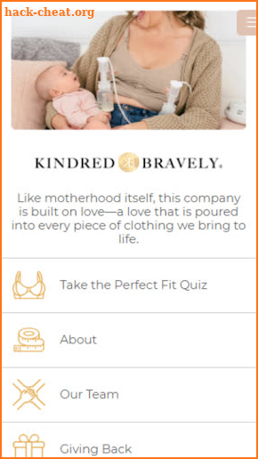 Kindred Bravely BreastFeeding Tracker screenshot