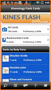 Kinesiology Flash Cards screenshot