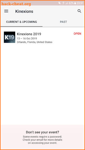 Kinexions screenshot