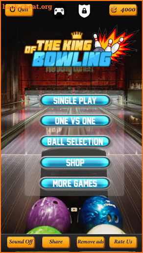 King Bowling deluxe - Bowling game free screenshot
