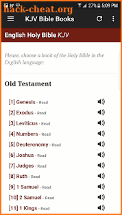 King James Audio Bible - No Ads screenshot