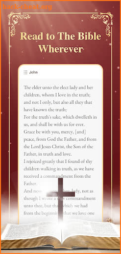 King James Bible screenshot