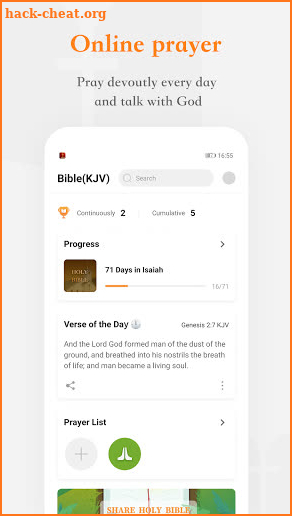 King James Bible - KJV Offline Holy Bible + Audio screenshot
