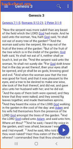 King James Study Bible (Full version) screenshot