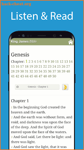King James Version Bible (KJV) Free + Audio screenshot