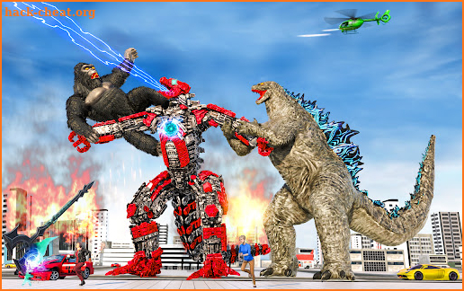 King Kong Attack Godzilla Game screenshot
